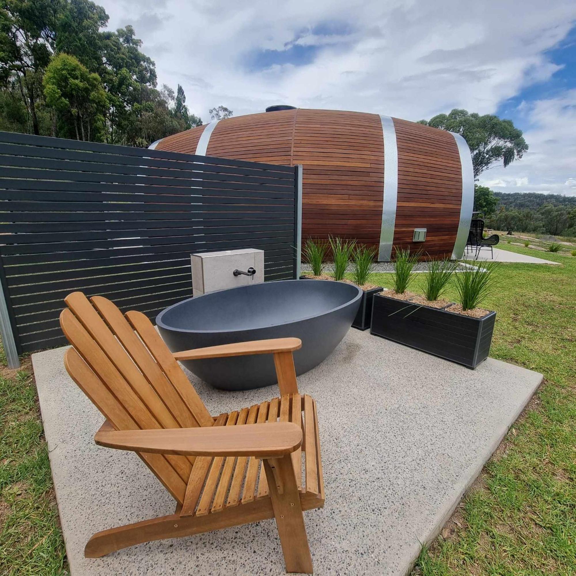 Barrel View Luxury Cabins Ballandean Exteriér fotografie