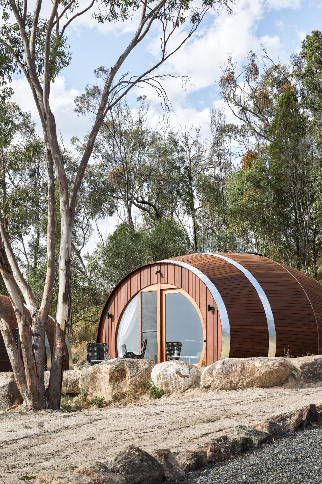 Barrel View Luxury Cabins Ballandean Exteriér fotografie