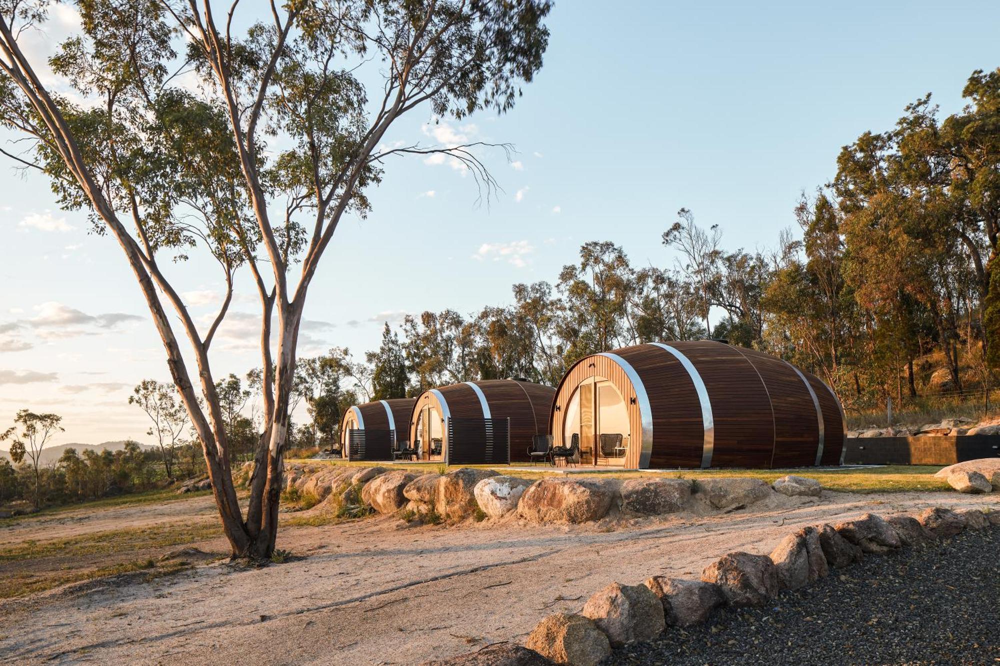 Barrel View Luxury Cabins Ballandean Exteriér fotografie